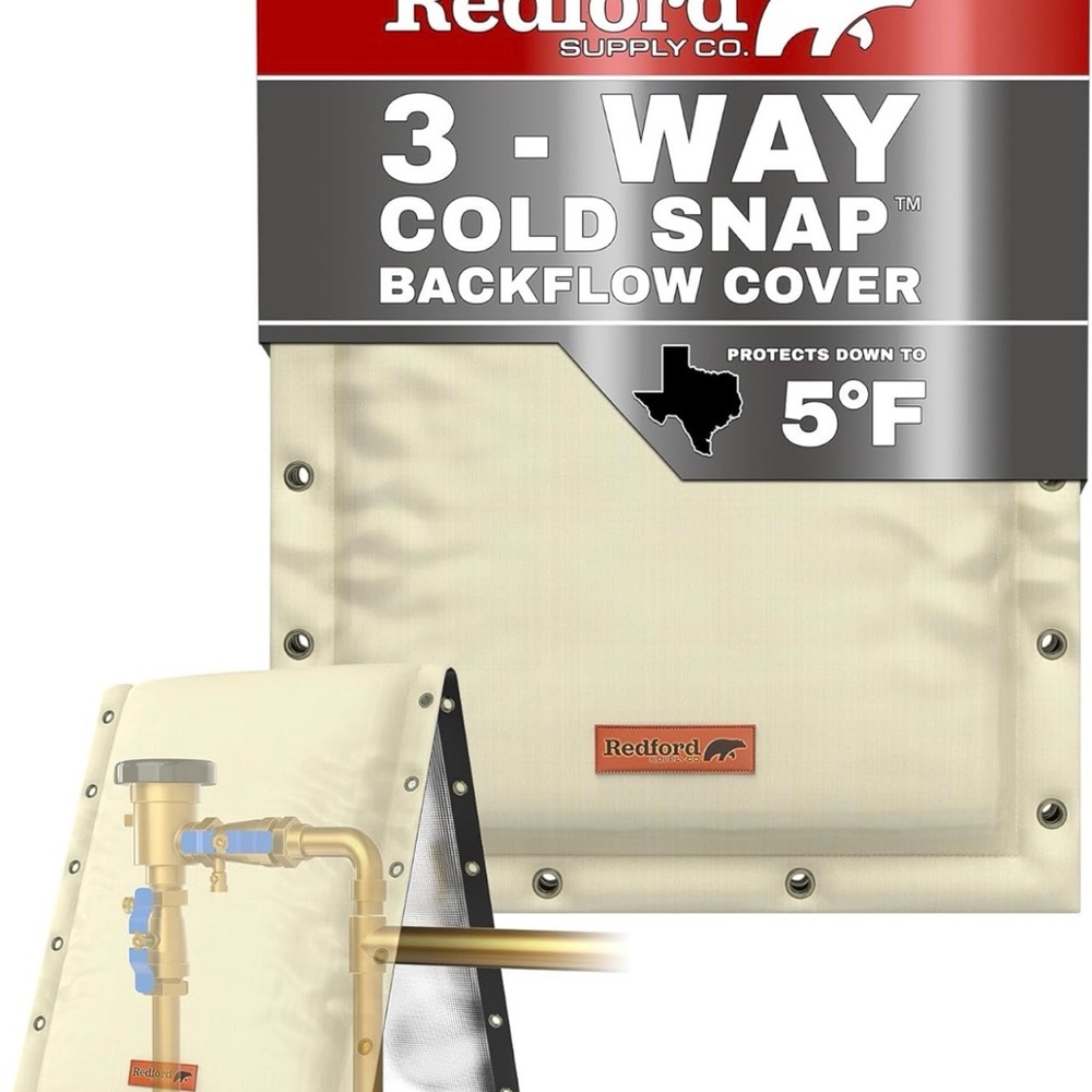 Redford Cold Snap Backflow Cover